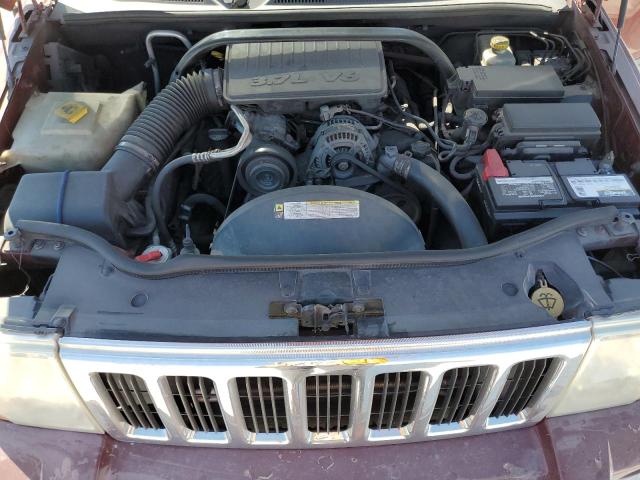 1J8HH48KX8C142464 - 2008 JEEP COMMANDER SPORT Կարմիր լուսանկար 12