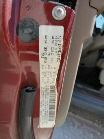 1J8HH48KX8C142464 - 2008 JEEP COMMANDER SPORT Կարմիր լուսանկար 13