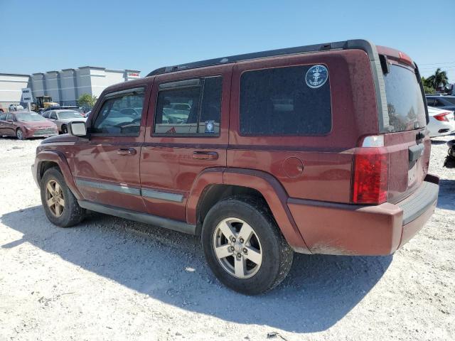 1J8HH48KX8C142464 - 2008 JEEP COMMANDER SPORT Կարմիր լուսանկար 2