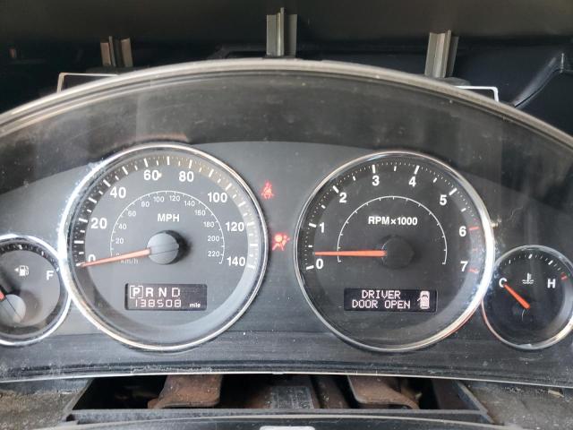 1J8HH48KX8C142464 - 2008 JEEP COMMANDER SPORT Կարմիր լուսանկար 9