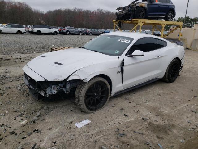 1FA6P8CF6K5121986 - 2019 FORD MUSTANG GT WHITE photo 1