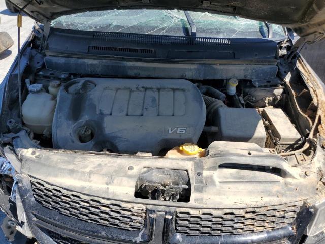 3C4PDCBG0KT852515 - 2019 DODGE JOURNEY SE CHARCOAL photo 12