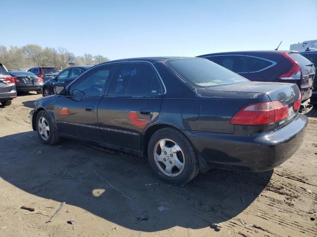 1HGCG668XYA143716 - 2000 HONDA ACCORD EX BLACK photo 2