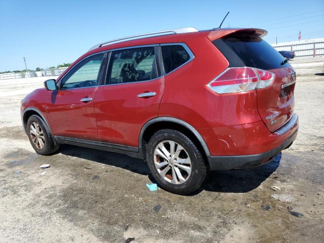 KNMAT2MT9GP685614 - 2016 NISSAN ROGUE S RED photo 2