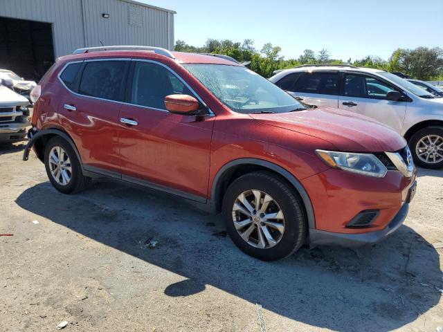 KNMAT2MT9GP685614 - 2016 NISSAN ROGUE S RED photo 4