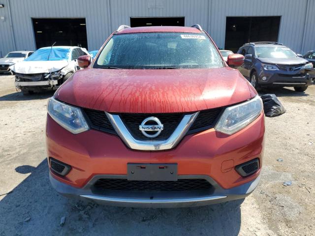 KNMAT2MT9GP685614 - 2016 NISSAN ROGUE S RED photo 5