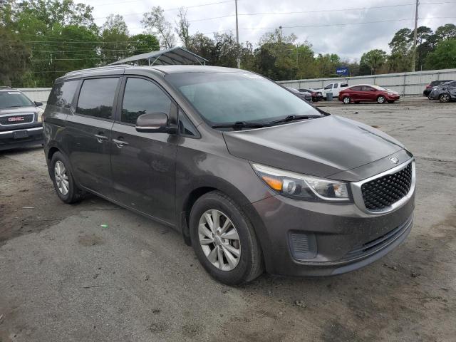 KNDMB5C14G6146924 - 2016 KIA SEDONA LX GRAY photo 4