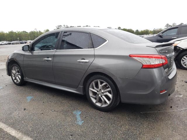 3N1AB7AP4FY330549 - 2015 NISSAN SENTRA S GRAY photo 2