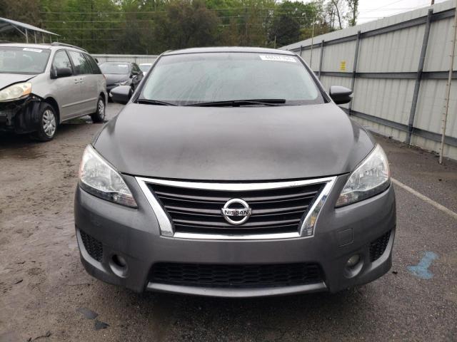 3N1AB7AP4FY330549 - 2015 NISSAN SENTRA S GRAY photo 5