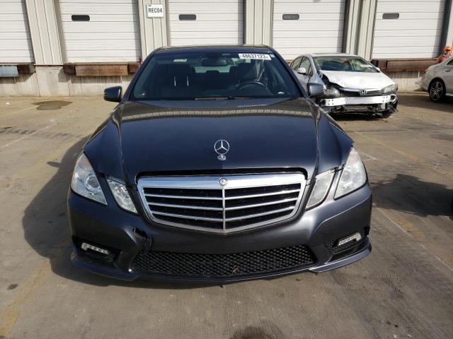 WDDHF8HB8BA493032 - 2011 MERCEDES-BENZ E 350 4MATIC CHARCOAL photo 5