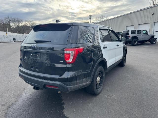 1FM5K8AR3KGA63322 - 2019 FORD EXPLORER POLICE INTERCEPTOR შავი ფოტო 3