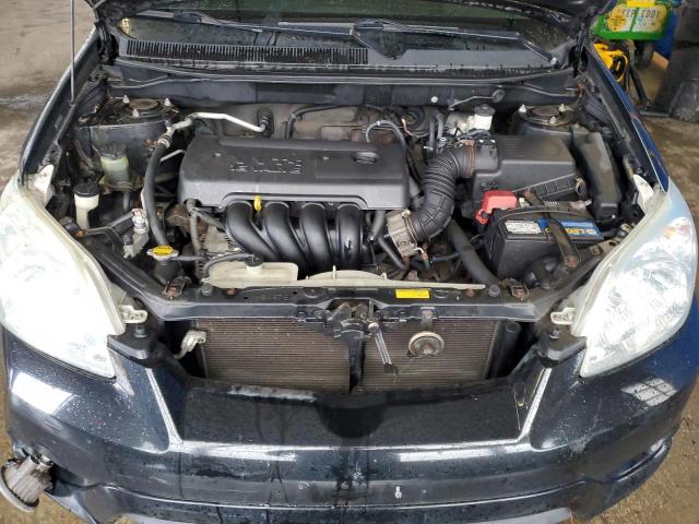 2T1KR32E96C600443 - 2006 TOYOTA COROLLA MA XR BLACK photo 11