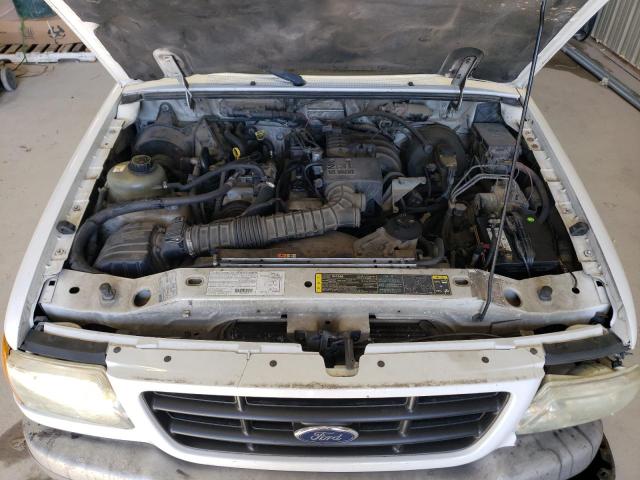 1FTYR10D13PA86884 - 2003 FORD RANGER WHITE photo 11