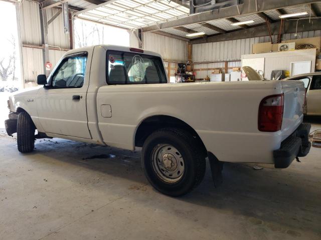 1FTYR10D13PA86884 - 2003 FORD RANGER WHITE photo 2