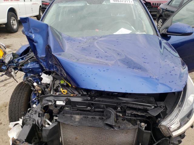 3KPA24AB3KE253779 - 2019 KIA RIO S BLUE photo 7