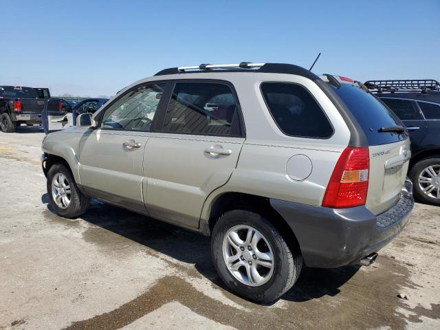 KNDJF723287490415 - 2008 KIA SPORTAGE EX SILVER photo 2