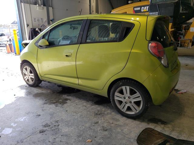 KL8CD6S94DC502510 - 2013 CHEVROLET SPARK 1LT GREEN photo 2