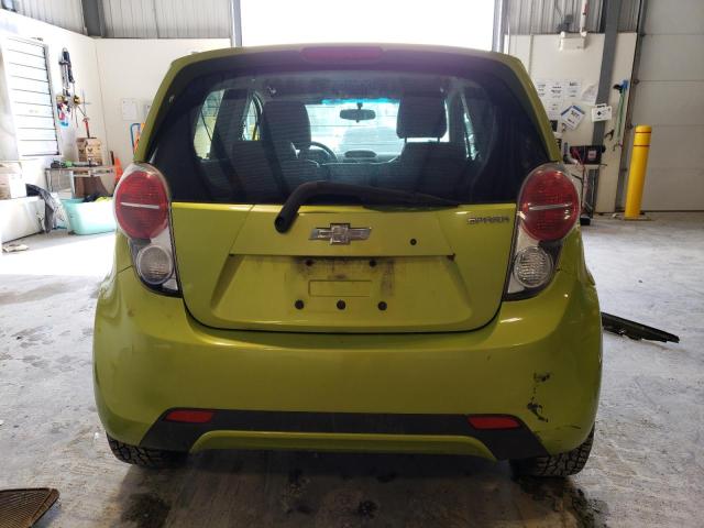 KL8CD6S94DC502510 - 2013 CHEVROLET SPARK 1LT GREEN photo 6