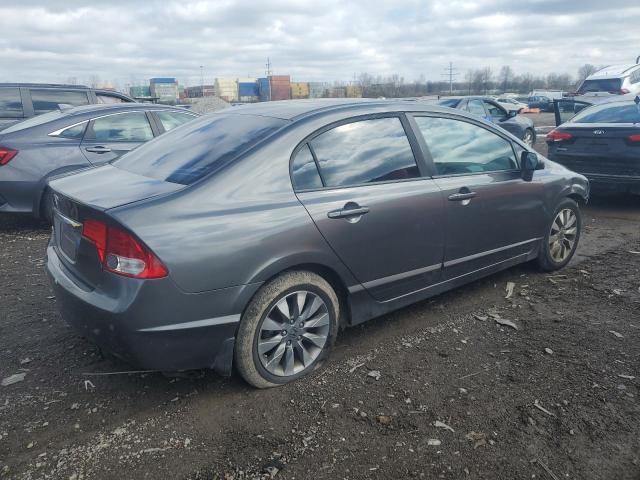 19XFA1F94AE021252 - 2010 HONDA CIVIC EXL GRAY photo 3