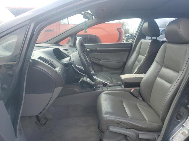 19XFA1F94AE021252 - 2010 HONDA CIVIC EXL GRAY photo 7