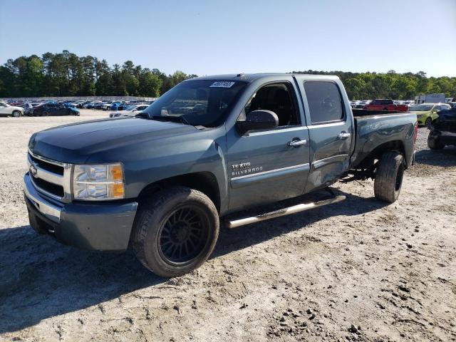 3GCRCSE07AG288079 - 2010 CHEVROLET SILVER1500 C1500 LT TEAL photo 1