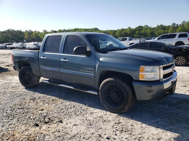 3GCRCSE07AG288079 - 2010 CHEVROLET SILVER1500 C1500 LT TEAL photo 4