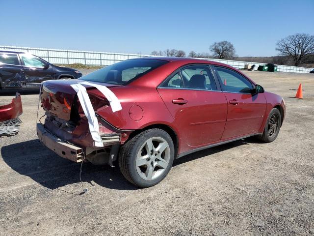 1G2ZG57B784193361 - 2008 PONTIAC G6 BASE BURGUNDY photo 3