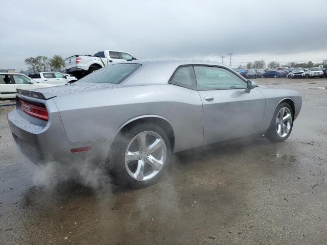 2C3CDYAG6EH180071 - 2014 DODGE CHALLENGER SXT SILVER photo 3