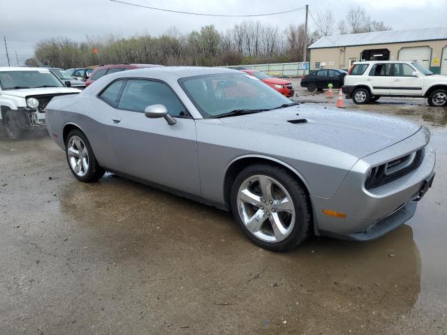 2C3CDYAG6EH180071 - 2014 DODGE CHALLENGER SXT SILVER photo 4