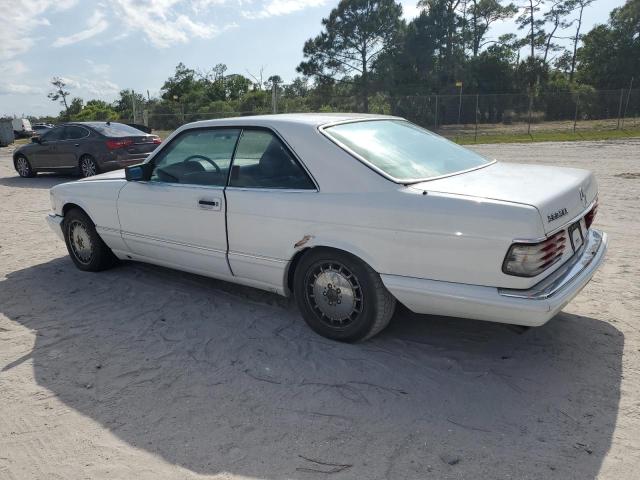 WDBCA45E7MA592095 - 1991 MERCEDES-BENZ 560 SEC WHITE photo 2