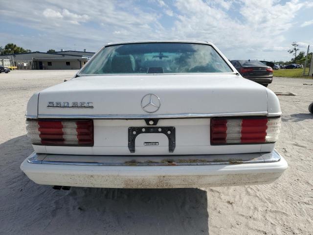 WDBCA45E7MA592095 - 1991 MERCEDES-BENZ 560 SEC WHITE photo 6