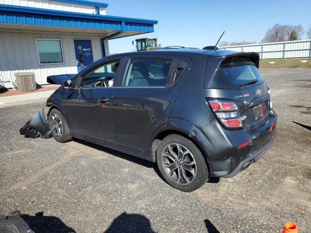 1G1JD6SB9H4111699 - 2017 CHEVROLET SONIC LT GRAY photo 2