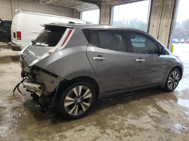 1N4AZ0CP3FC313060 - 2015 NISSAN LEAF S GRAY photo 3