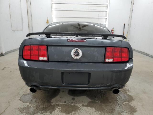 1ZVHT82H485163337 - 2008 FORD MUSTANG GT GRAY photo 6