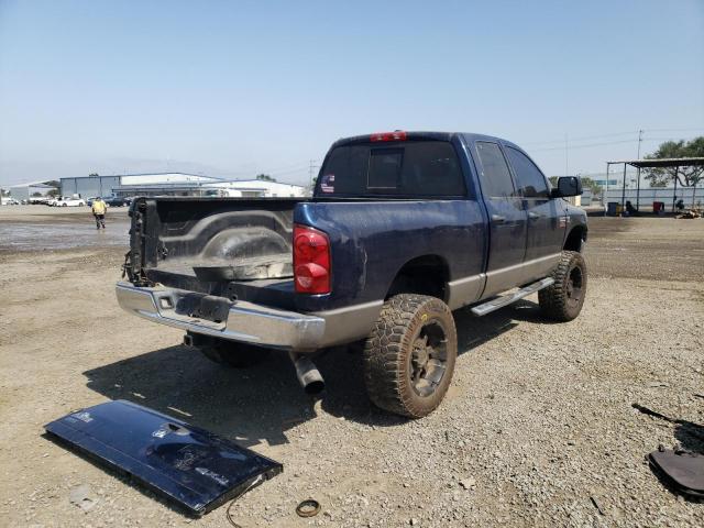 3D7KS28A78G224522 - 2008 DODGE RAM 2500 ST BLUE photo 4