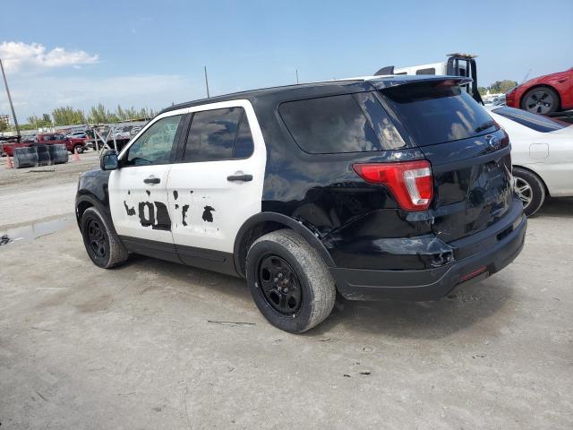 1FM5K8AR9JGB92714 - 2018 FORD EXPLORER POLICE INTERCEPTOR TWO TONE photo 2