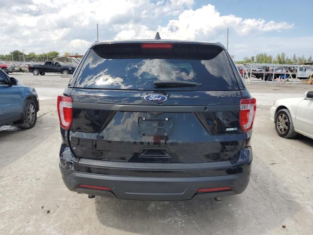 1FM5K8AR9JGB92714 - 2018 FORD EXPLORER POLICE INTERCEPTOR TWO TONE photo 6