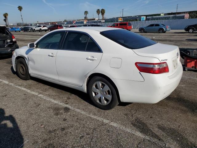 4T1BE46K77U604976 - 2007 TOYOTA CAMRY CE WHITE photo 2