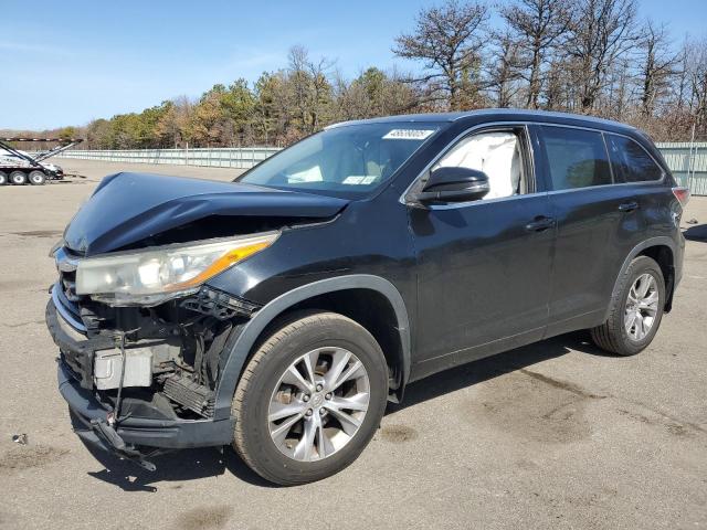 5TDJKRFH5FS092521 - 2015 TOYOTA HIGHLANDER XLE BLACK photo 1