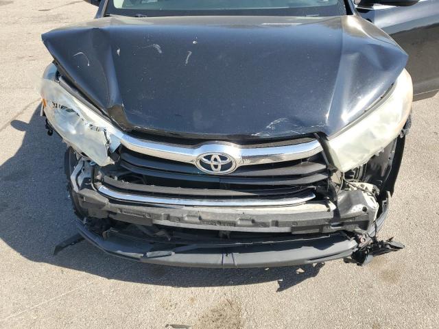 5TDJKRFH5FS092521 - 2015 TOYOTA HIGHLANDER XLE BLACK photo 12