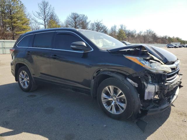 5TDJKRFH5FS092521 - 2015 TOYOTA HIGHLANDER XLE BLACK photo 4