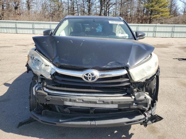 5TDJKRFH5FS092521 - 2015 TOYOTA HIGHLANDER XLE BLACK photo 5