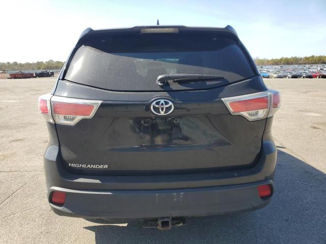 5TDJKRFH5FS092521 - 2015 TOYOTA HIGHLANDER XLE BLACK photo 6