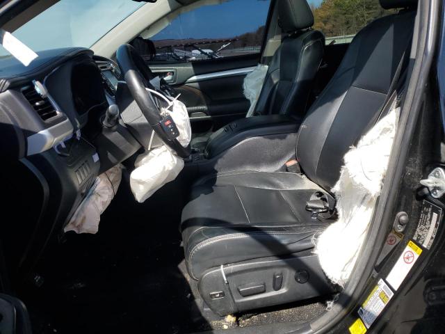 5TDJKRFH5FS092521 - 2015 TOYOTA HIGHLANDER XLE BLACK photo 7
