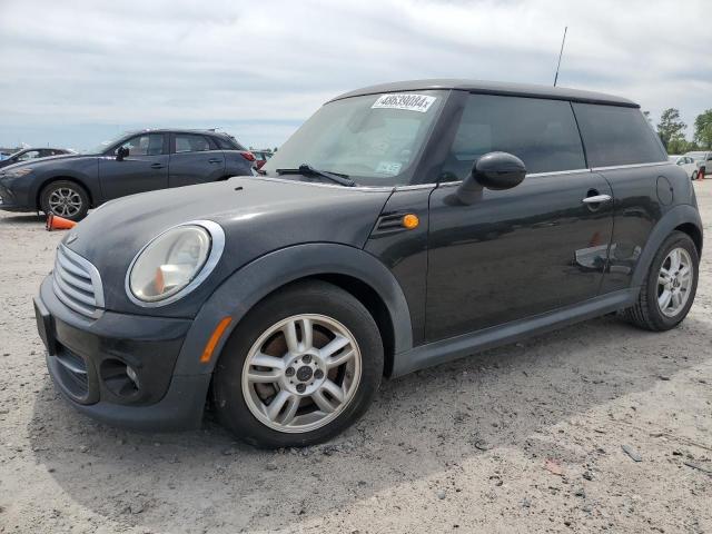 WMWSU3C57CT264581 - 2012 MINI COOPER BLACK photo 1