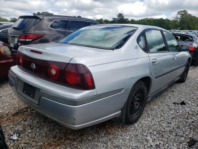 2G1WF52E039268967 - 2003 CHEVROLET IMPALA SILVER photo 3