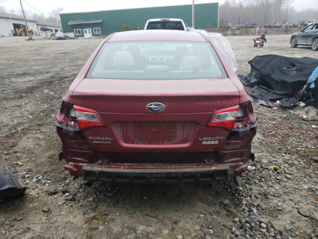 4S3BNAB6XH3035642 - 2017 SUBARU LEGACY 2.5I BURGUNDY photo 6