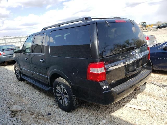 1FMJK1JT7HEA34475 - 2017 FORD EXPEDITION EL XLT BLACK photo 2