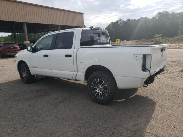 1N6AA1EC5NN104498 - 2022 NISSAN TITAN S WHITE photo 2