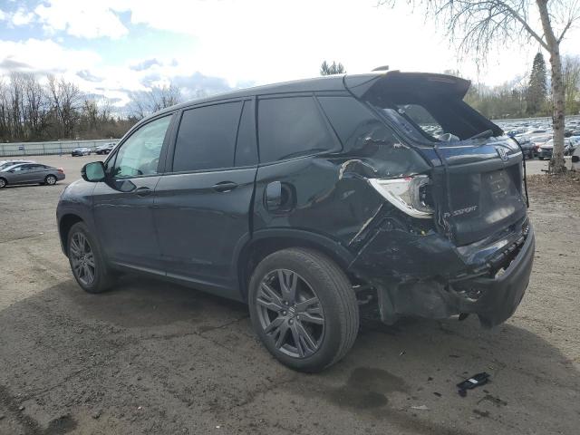 5FNYF8H52LB017792 - 2020 HONDA PASSPORT EXL BLACK photo 2